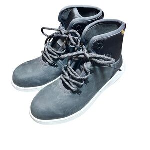 Bogs Cypress Safety Toe Chelsea Boots, Black/Gray , Women's 6.5 M